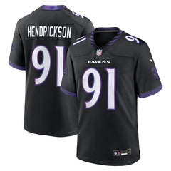 Nike Trey Hendrickson Baltimore Ravens Alternate Game Jersey
