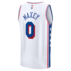 Tyrese Maxey Philadelphia 76ers Association Edition Replica Jersey