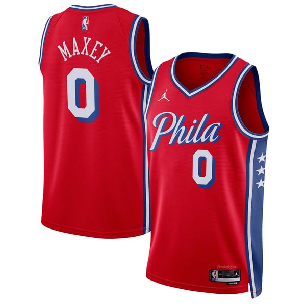 Tyrese Maxey Philadelphia 76ers Statement Edition Swingman Jersey