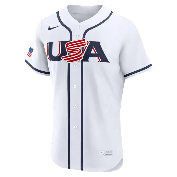 USA Baseball White 2026 World Baseball Classic Home Jersey (Cal Raleigh)