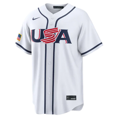USA Baseball White Stadium Jersey (Paul Skenes)