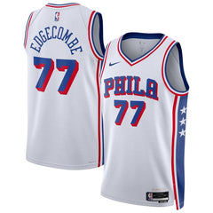 Nike VJ Edgecombe Philadelphia 76ers Unisex Swingman Association Edition Jersey