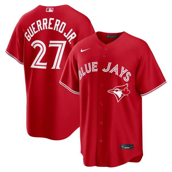 Nike Vladimir Guerrero Jr. Toronto Blue Jays Canada Day Replica Jersey