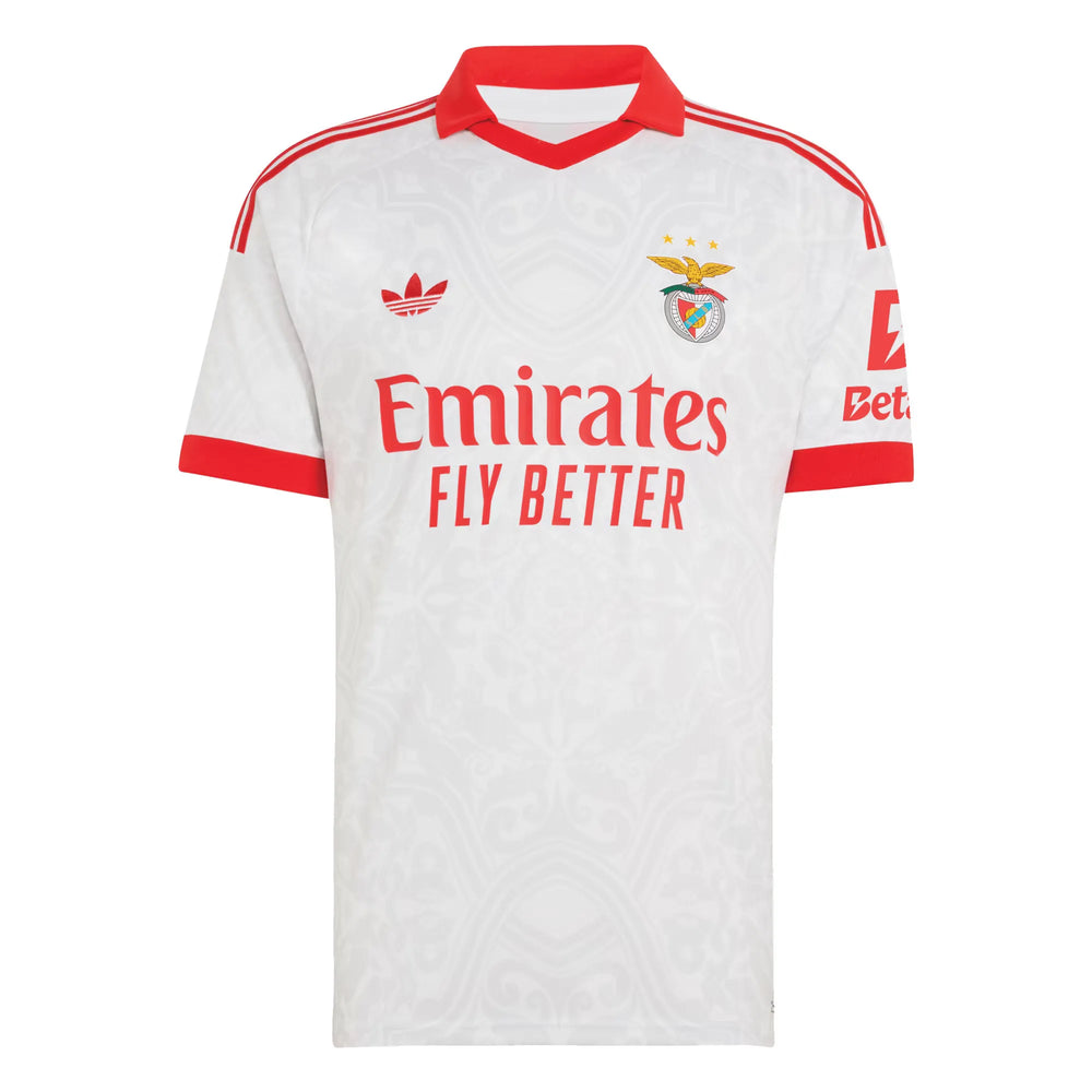 White Benfica Away Jersey
