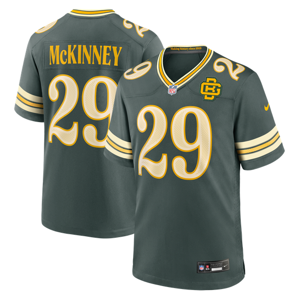 Nike Green Bay Packers Xavier McKinney 2026 Rivalries Collection Game Jersey
