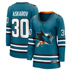 Fanatics Yaroslav Askarov San Jose Sharks Women's Breakaway Jersey